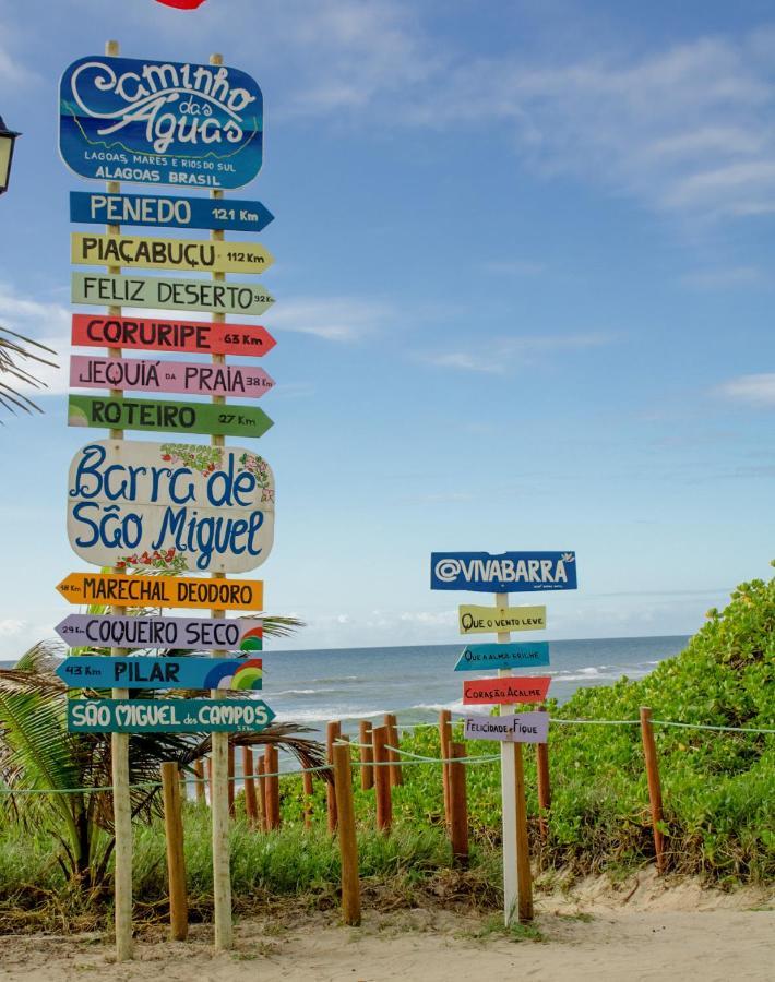 Vivá Barra Hotel Pousada Barra de São Miguel Esterno foto