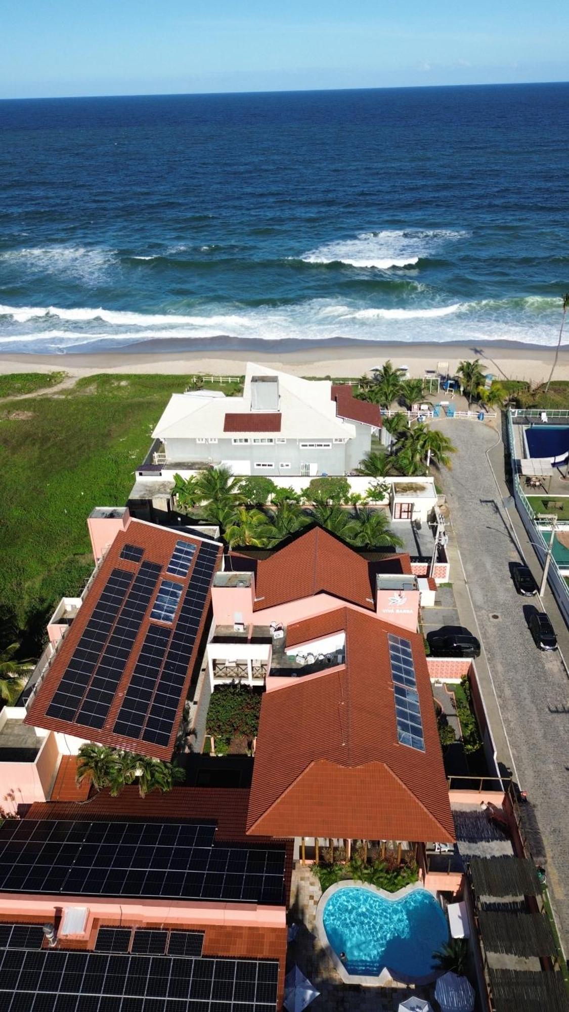 Vivá Barra Hotel Pousada Barra de São Miguel Esterno foto